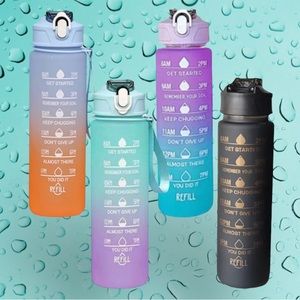 ☃️ Time tracking Sports Water Bottle